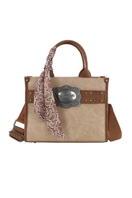 Wrangler Feature Buckle Bag - Natural