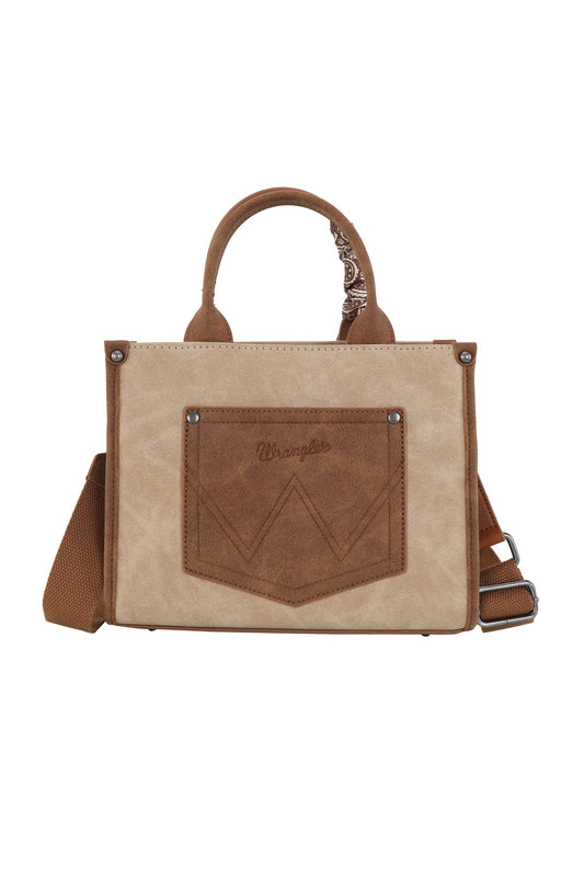 Wrangler Feature Buckle Bag - Natural