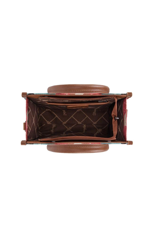 Wrangler Zena Aztec Crossbody Bag - Natural