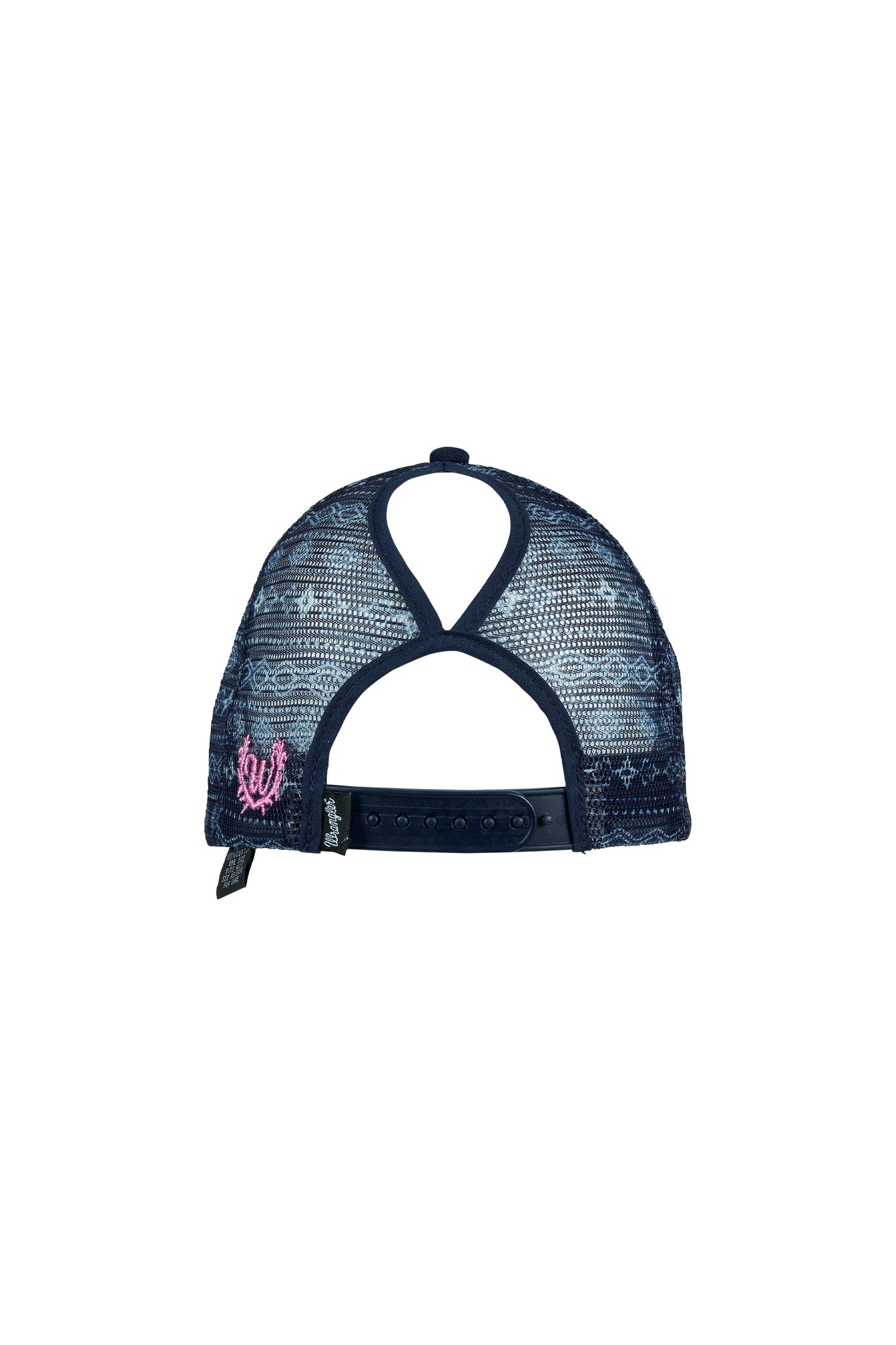 Wrangler Andy High Profile Ponytail Trucker Cap