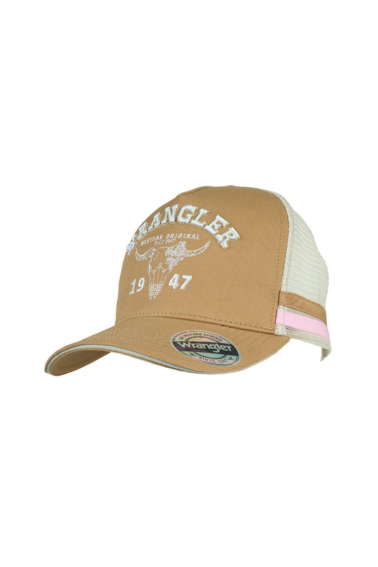Wrangler Wendy High Profile Ponytail Trucker Cap