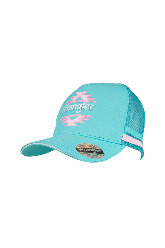 Wrangler Sasha High Profile Ponytail Trucker Cap