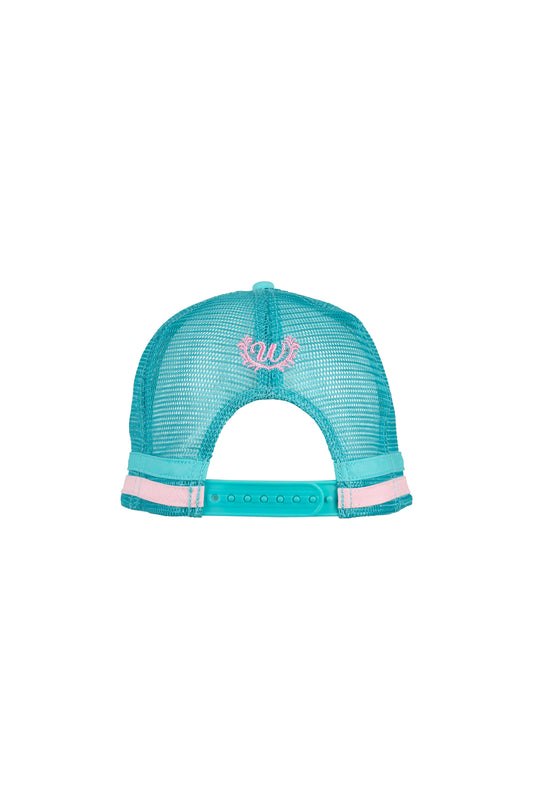 Wrangler Sasha High Profile Ponytail Trucker Cap