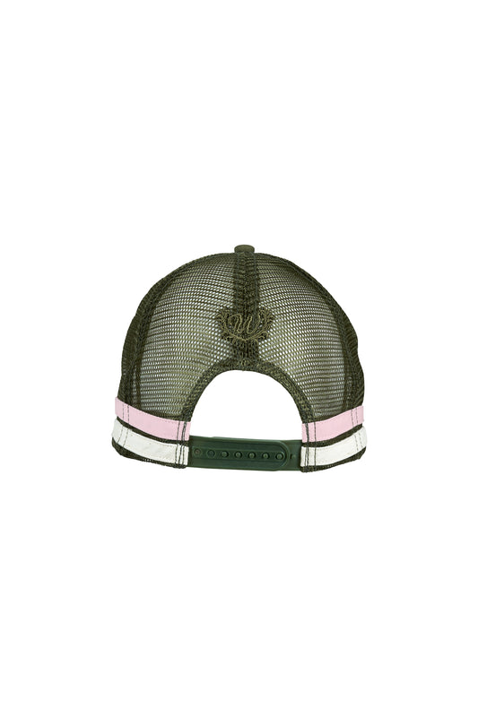 Wrangler Tahlia High Profile Ponytail Trucker Cap