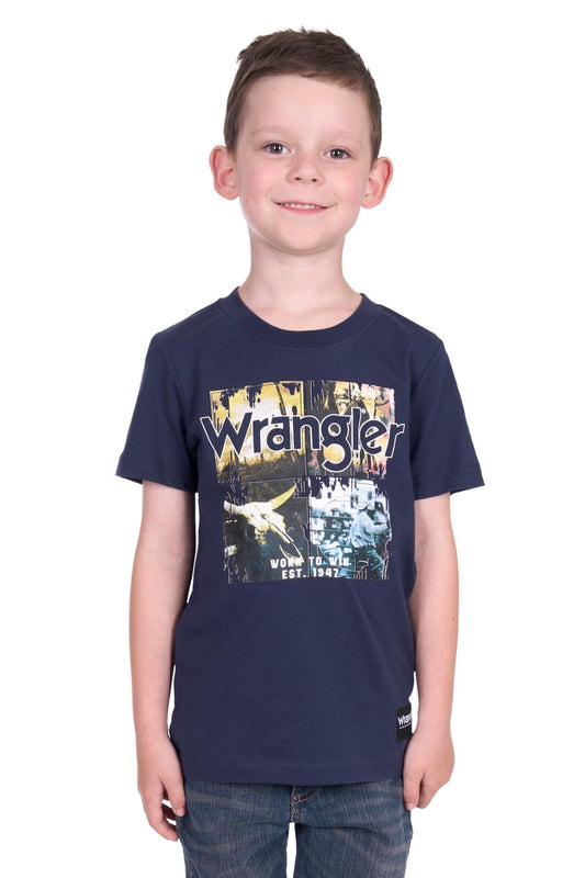 Wrangler Boys Luis S/S Tee - X5S3557384