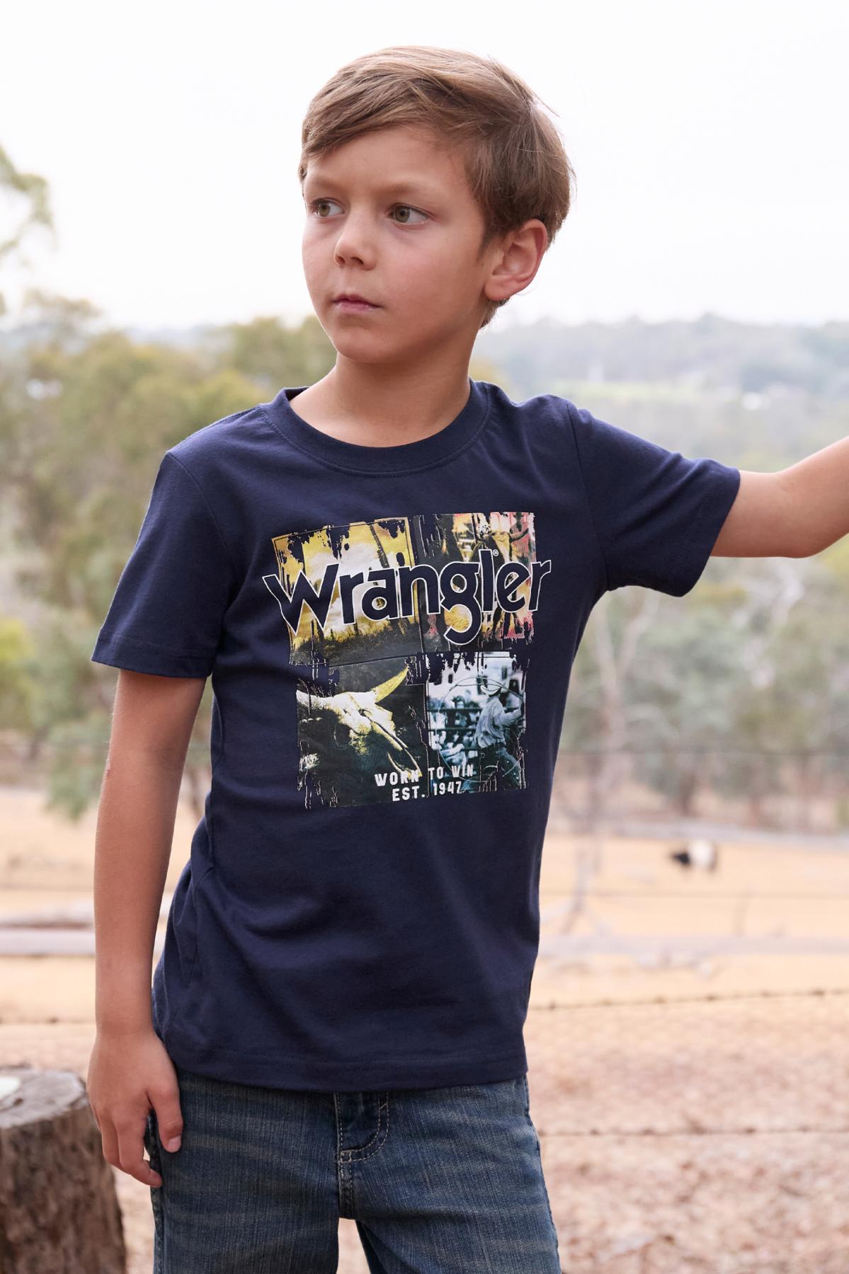 Wrangler Boys Luis S/S Tee - X5S3557384