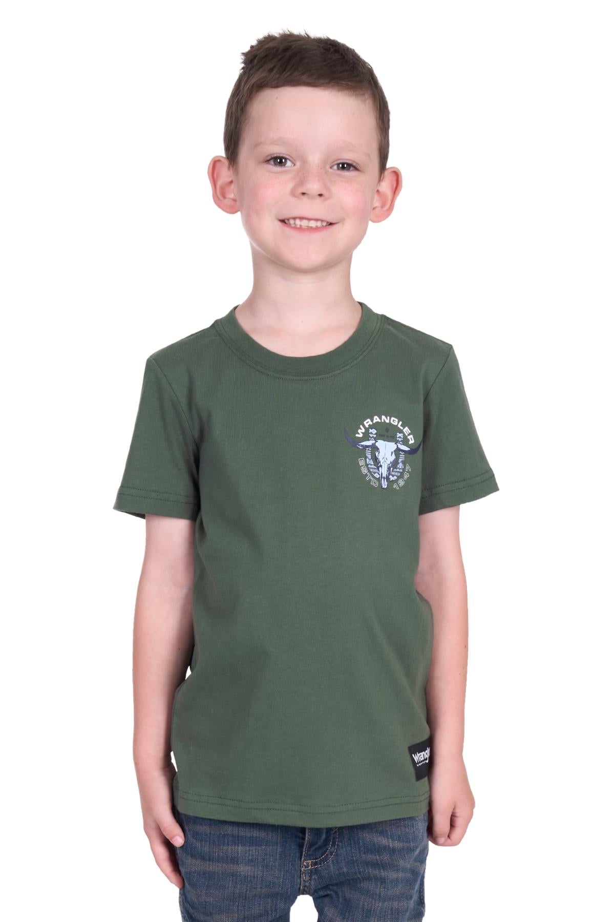 Wrangler Boys Henry S/S Tee - X5S3557386