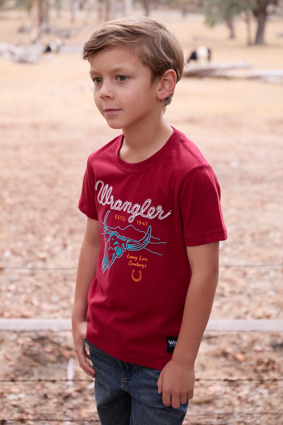 Wrangler Boys Darren S/S Tee - X5S3557388