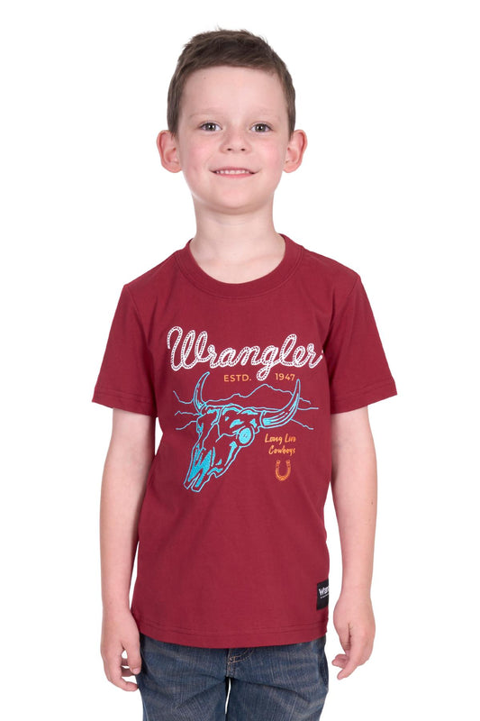 Wrangler Boys Darren S/S Tee - X5S3557388