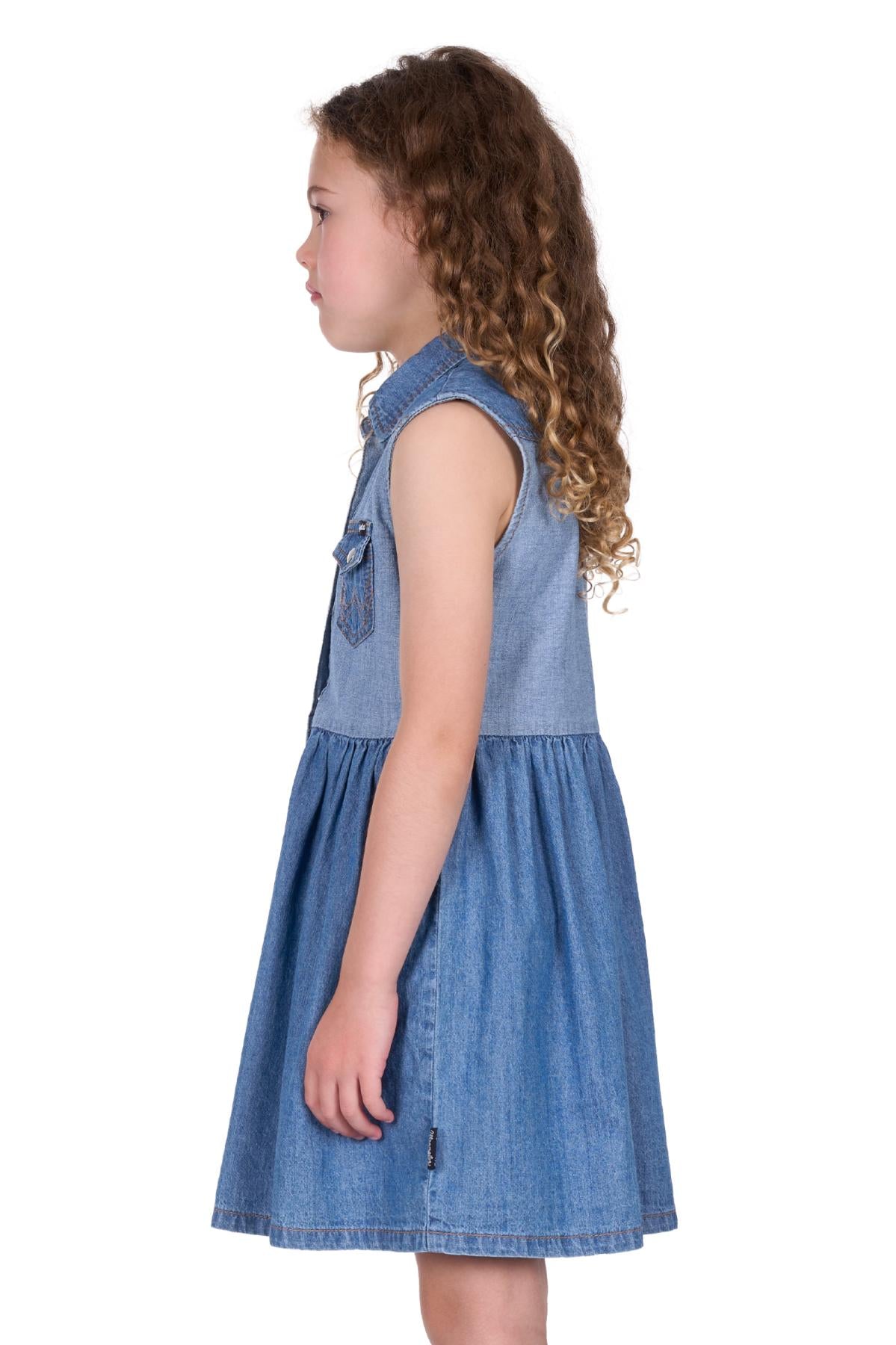 Wrangler Girls Joanna Sleeveless Dress - X5S5400459