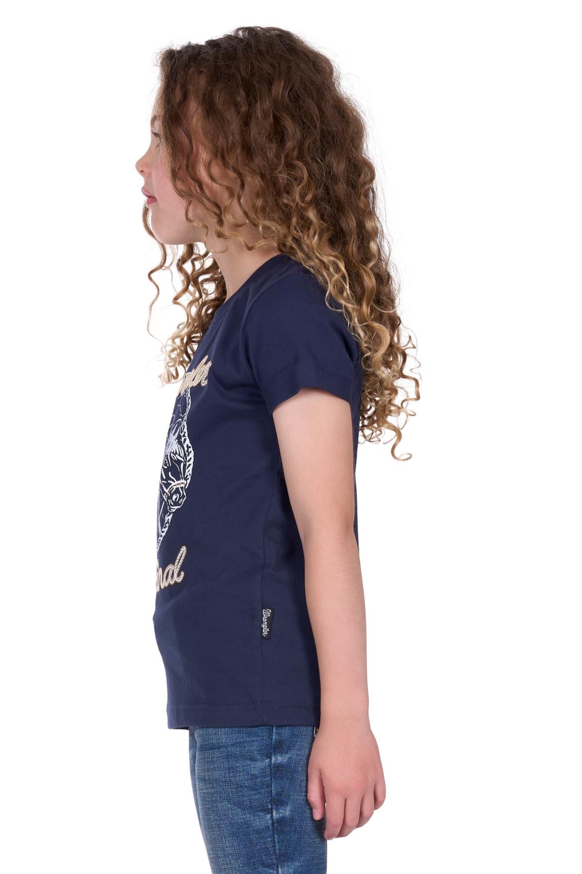 Wrangler Girls Glenda S/S Tee Shirt - X5S5598416
