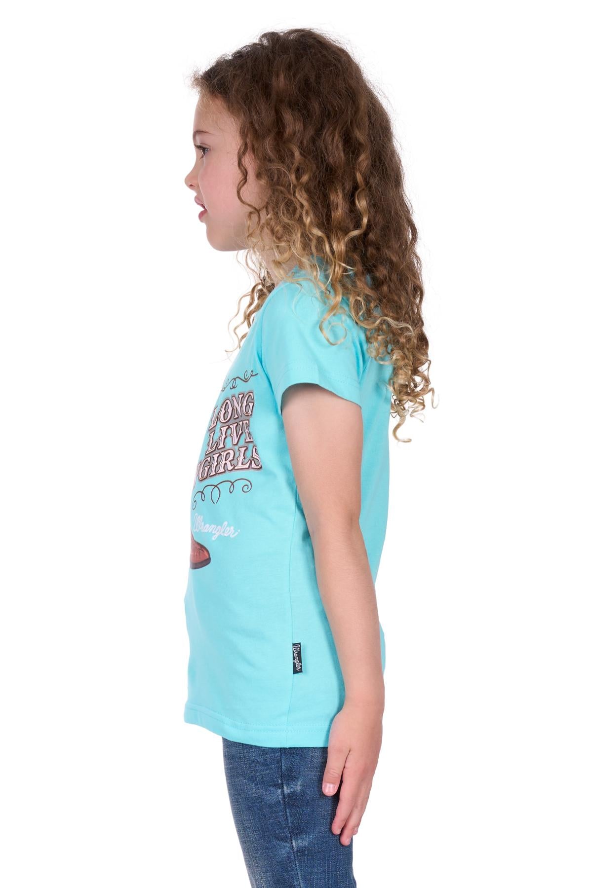 Wrangler Girls Kelly S/S Tee Shirt - X5S5598453