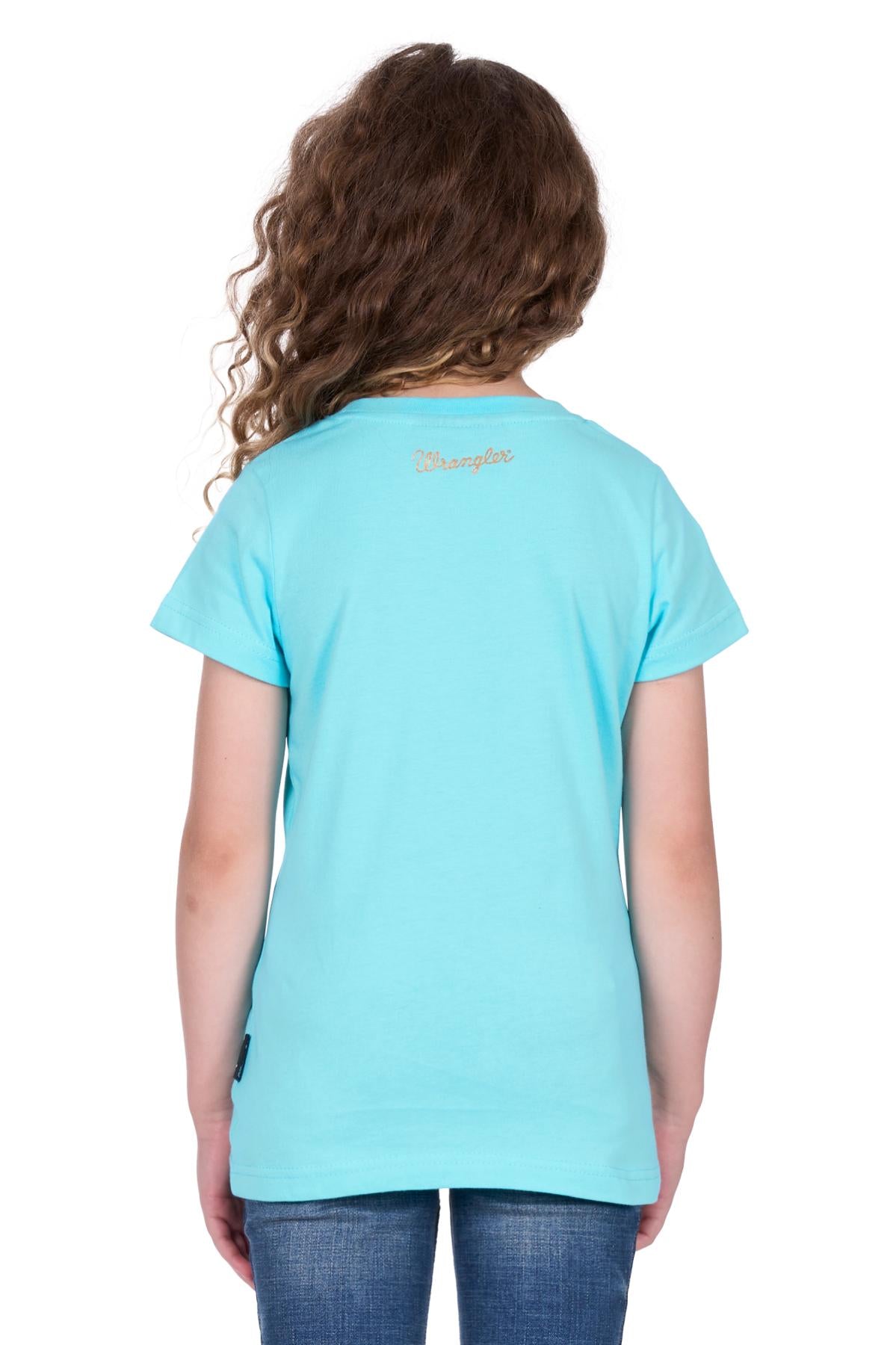 Wrangler Girls Kelly S/S Tee Shirt - X5S5598453
