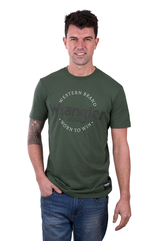 Wrangler Mens Cole S/S Tee - X5W1557245