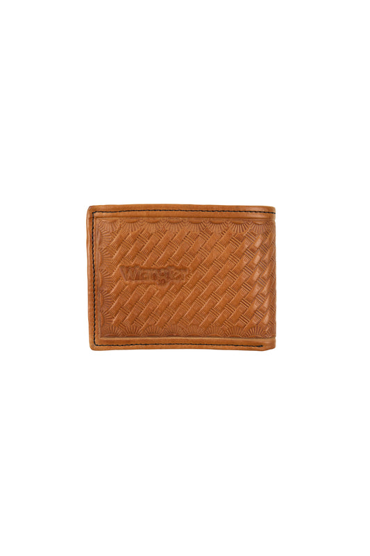 Wrangler Sawyer Wallet - Tan and Black