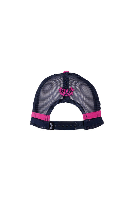 Wrangler Jamie High Profile Trucker Cap - Pink