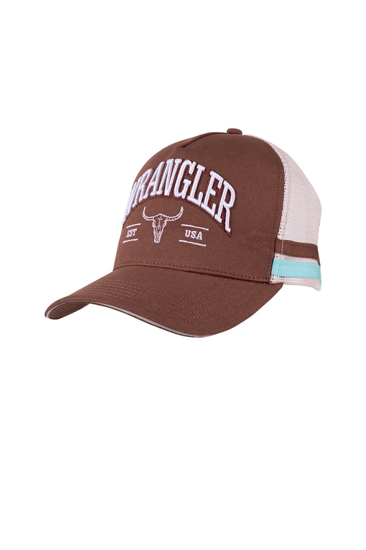 Wrangler Taryn High Profile Trucker Cap - Brown