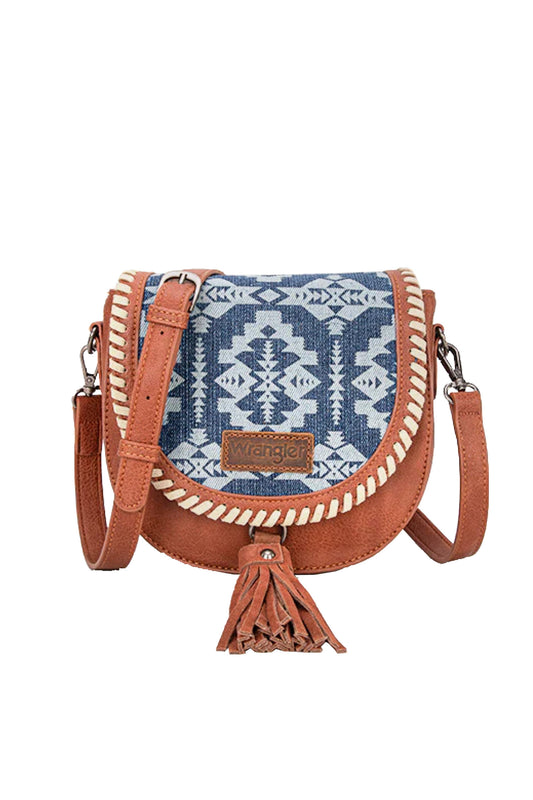 Wrangler Dakota Saddle Bag - Denim - X5W2990BAG