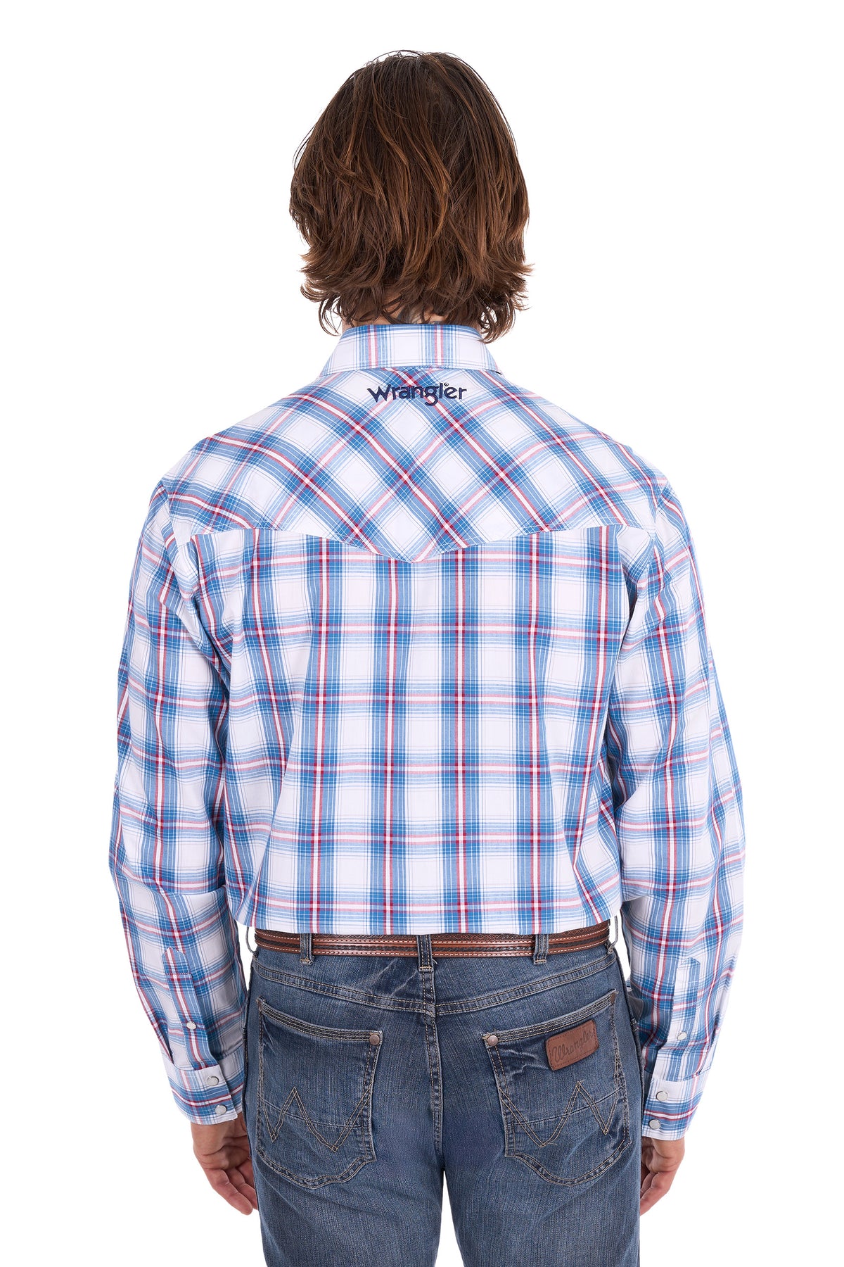 Wrangler Mens Louis Logo L/S Shirt - X6S1111662