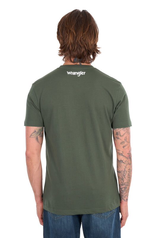 Wrangler Mens Scott S/S Tee - X6S1557693