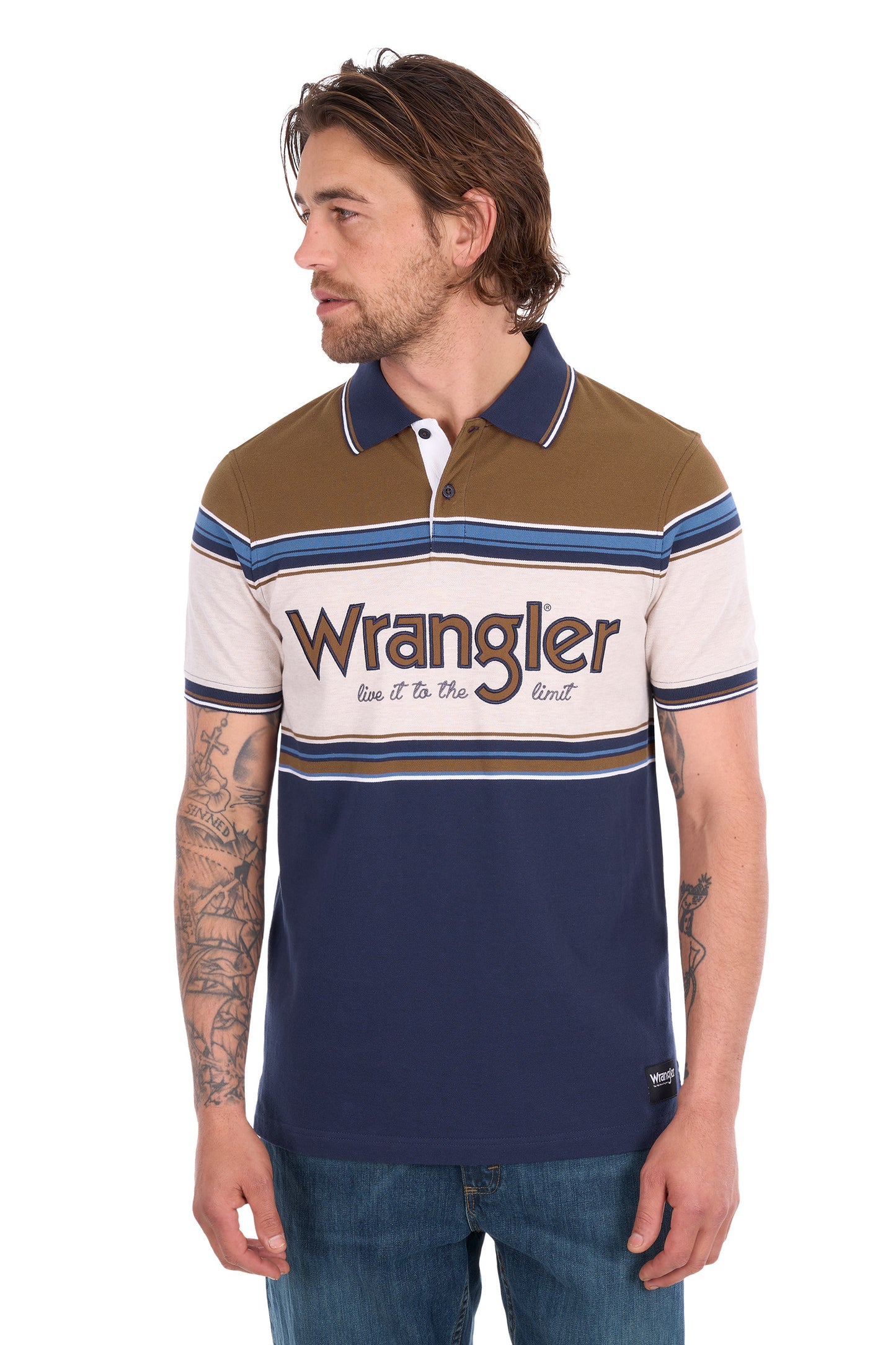 Wrangler Mens Daniel S/S Polo - X6S1566675