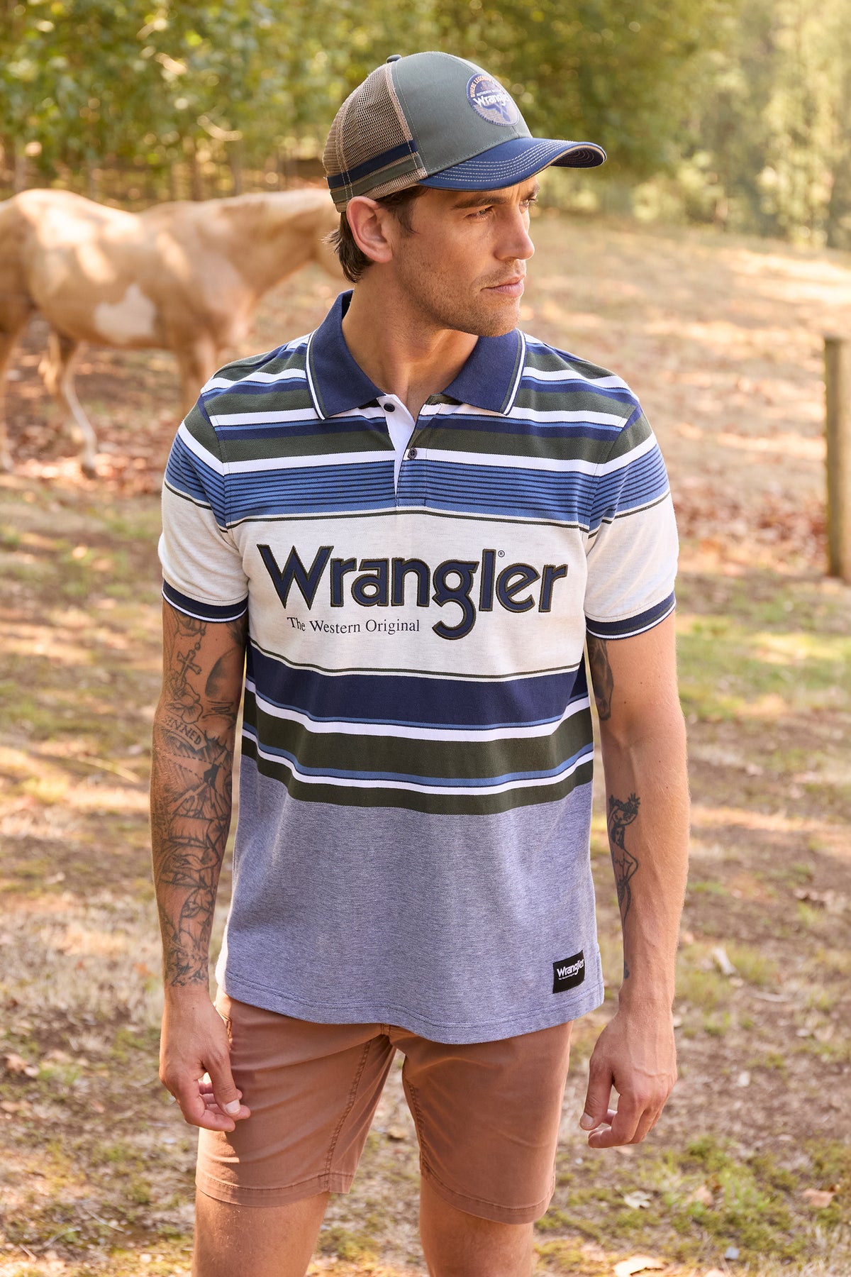 Wrangler Mens Henry S/S Polo - X6S1566676