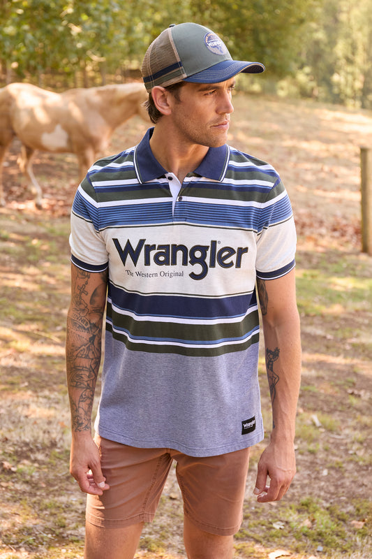Wrangler Mens Henry S/S Polo - X6S1566676