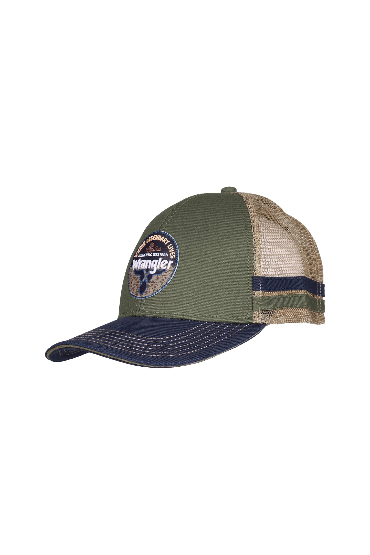 Wrangler Neil 6 Panel Trucker Cap - X6S1950CAP