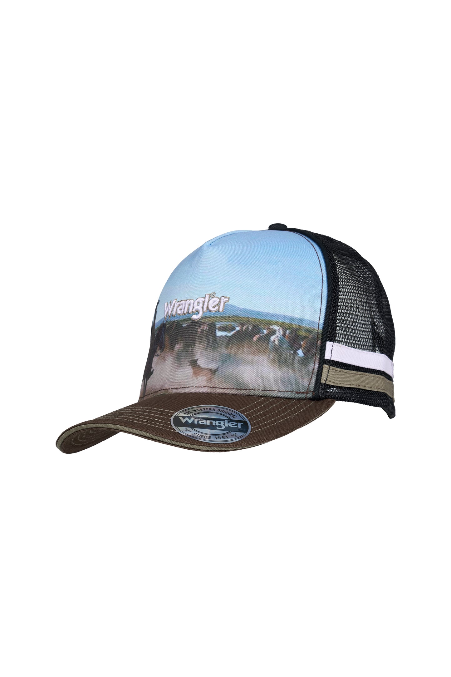 Wrangler Evan High Profile Trucker Cap - X6S1951CAP