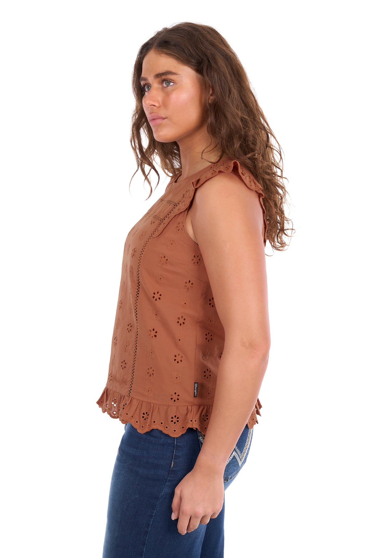 Wrangler Ladies Grace Sleeveless Blouse - X6S2502615