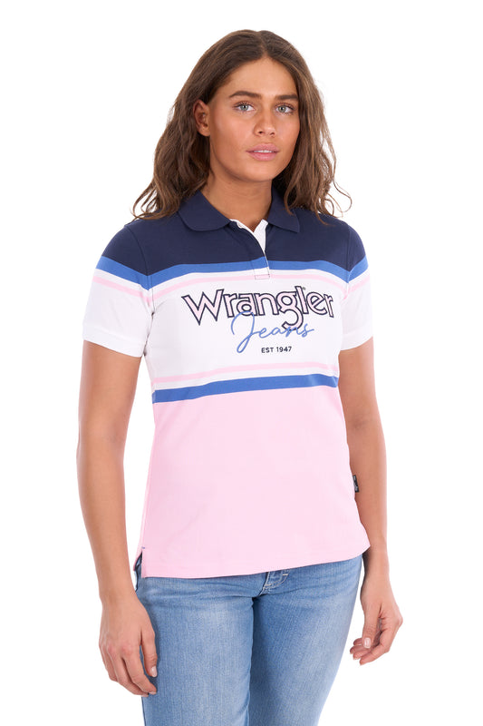Wrangler Ladies Maeve S/S Polo - X6S2513627