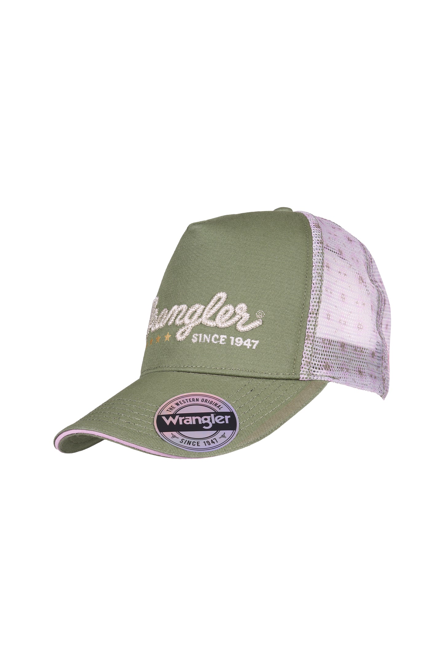 Wrangler Lucy High Profile Ponytail Trucker Cap - X6S2937CAP