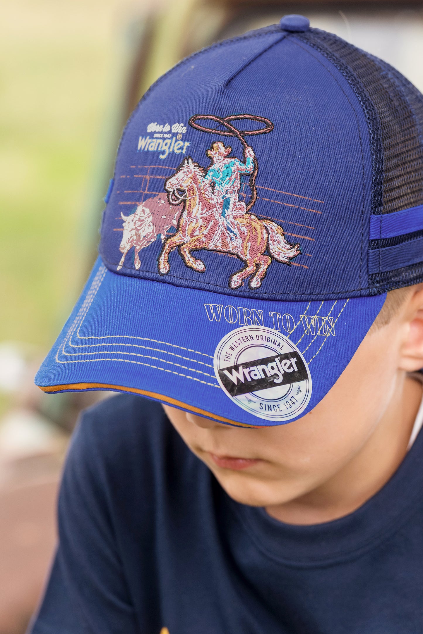 Wrangler Kids Abe Trucker Cap - X6S3946CAP