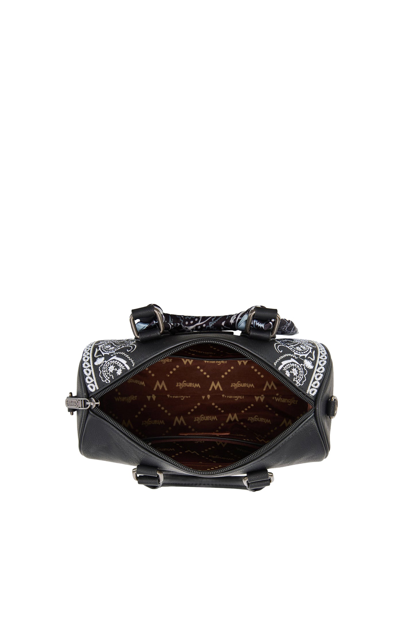 Wrangler Ladies Paisley Barrel Bag - X6S4924BAG
