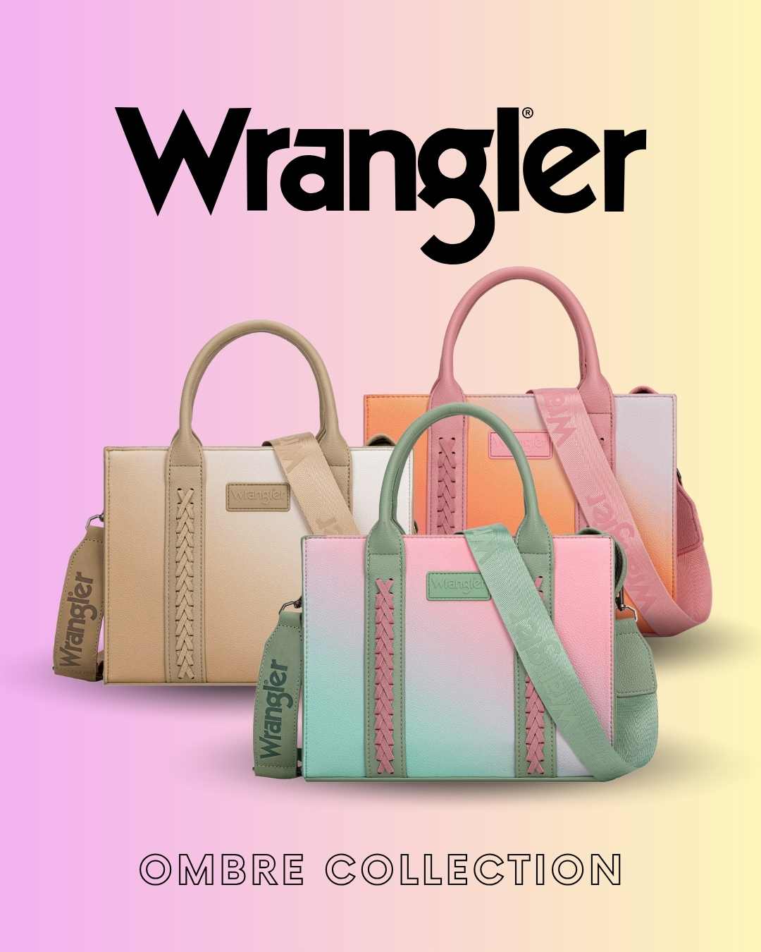 Wrangler Ladies Ombre Crossbody Bag - X6S4928BAG