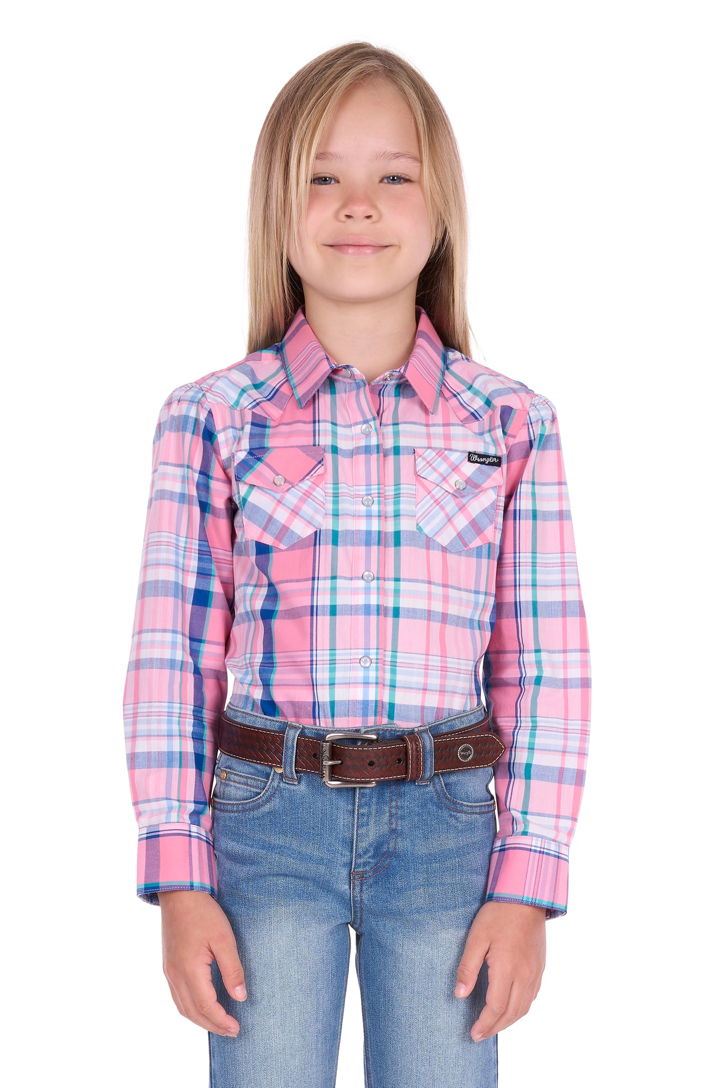 Wrangler Girls Kiara L/S Shirt - X6S5130603