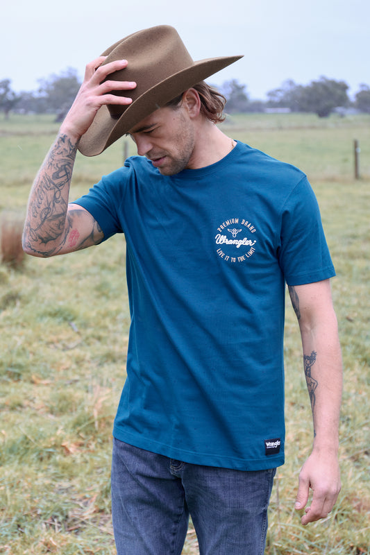 Wrangler Mens Marlo S/S Tee - X6W1557499