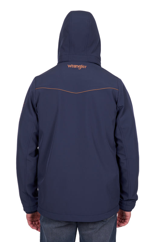 Wrangler Mens Cade Logo Softshell Jacket - X6W1773262