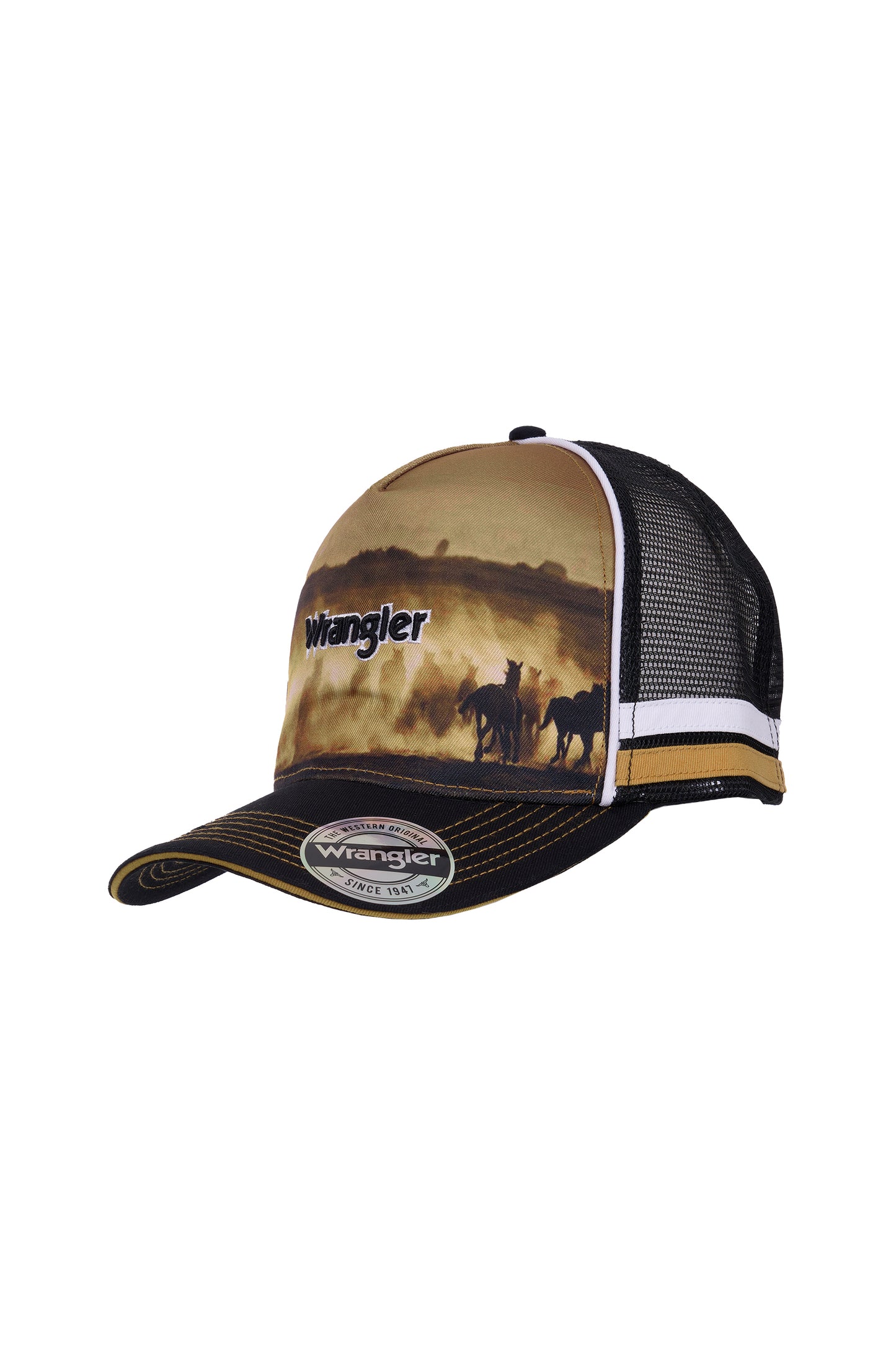 Wrangler Eddie High Profile Trucker Cap - X6W1946CAP