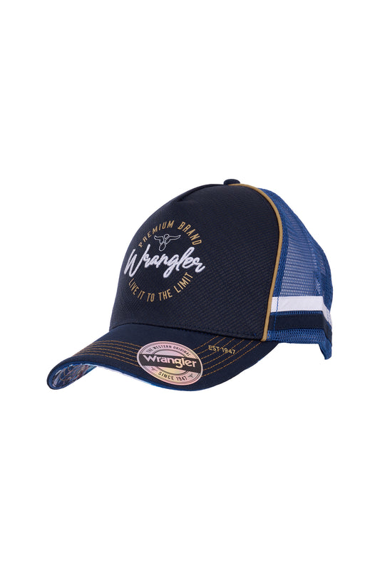 Wrangler Mario High Profile Trucker Cap - X6W1947CAP