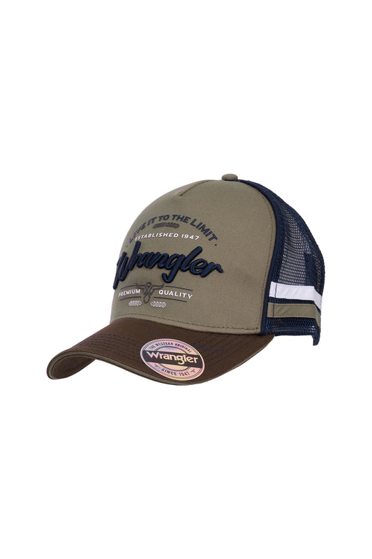 Wrangler Joel High Profile Trucker Cap - X6W1948CAP