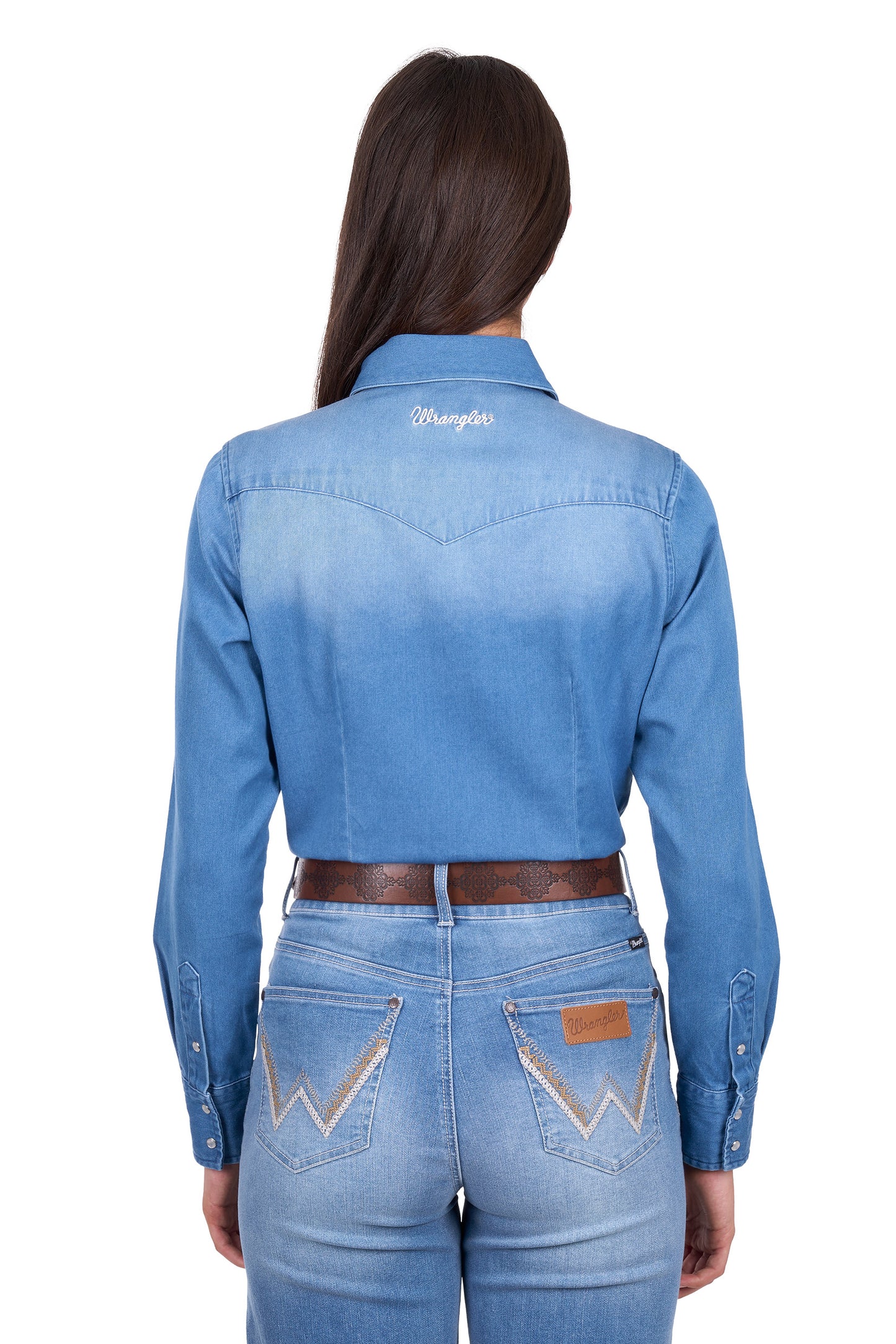 Wrangler Ladies Louise L/S Shirt - X6W2127265