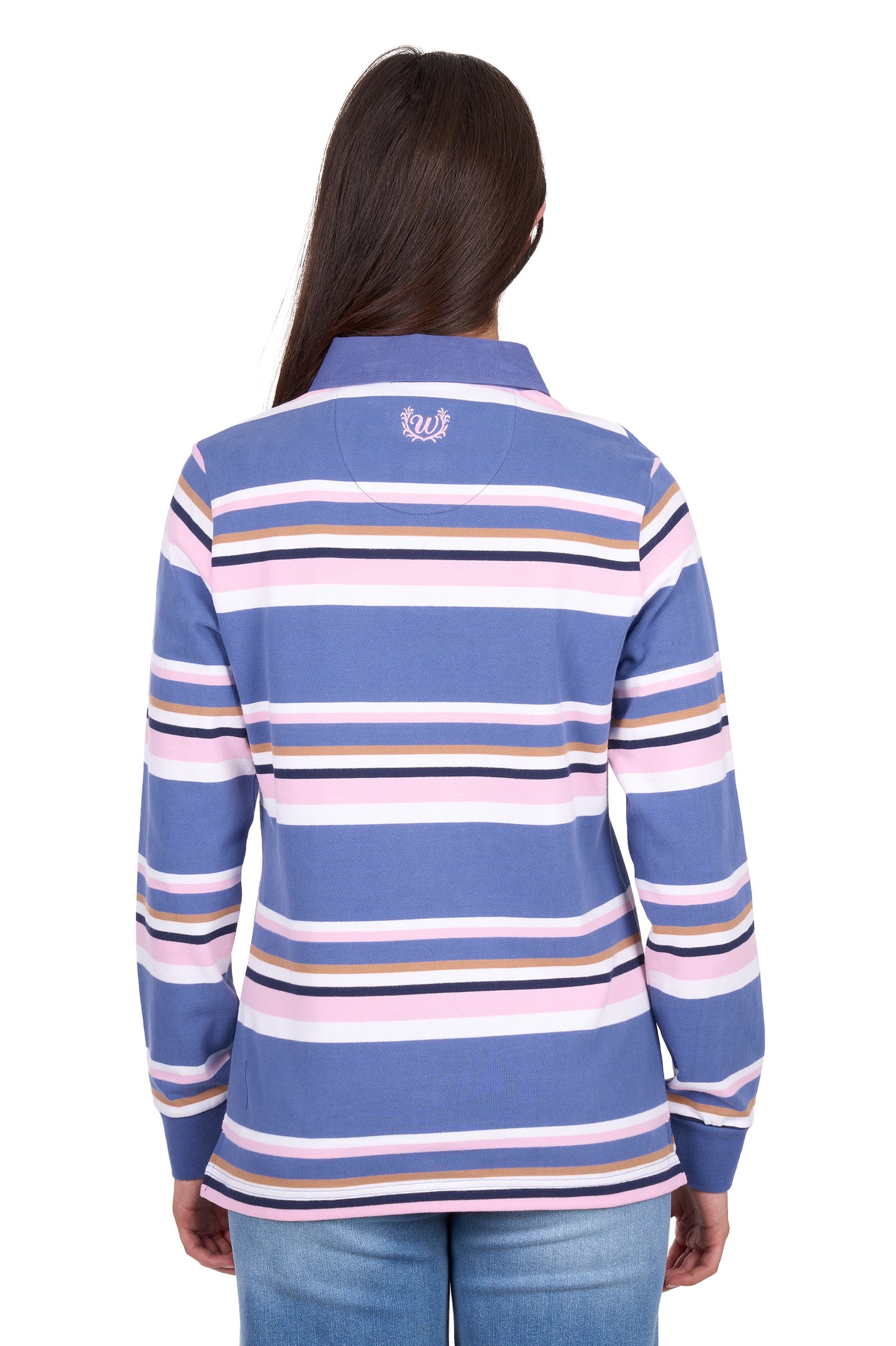 Wrangler Ladies Easton Stripe Rugby - X6W2577545