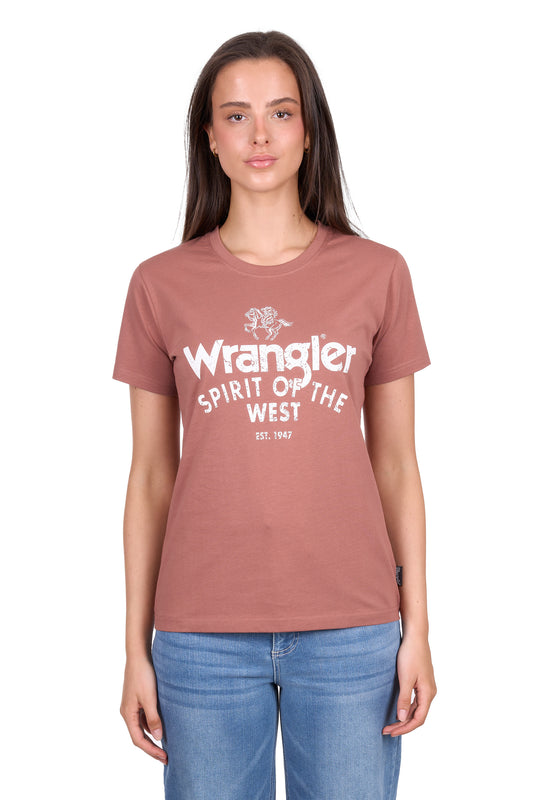 Wrangler Ladies Sheena S/S Tee - X6W2598535