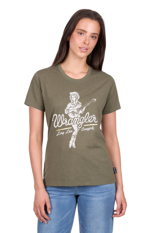 Wrangler Ladies Adriana S/S Tee - X6W2598538