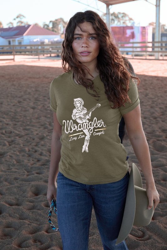 Wrangler Ladies Adriana S/S Tee - X6W2598538
