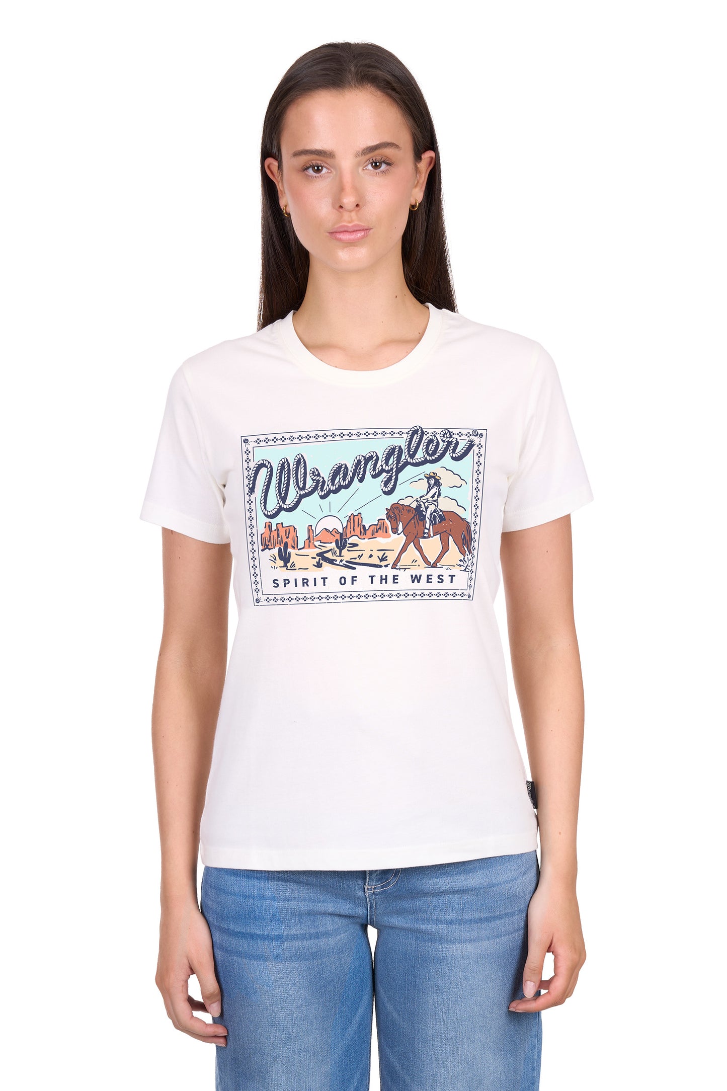 Wrangler Ladies Vanessa S/S Tee - X6W2598540