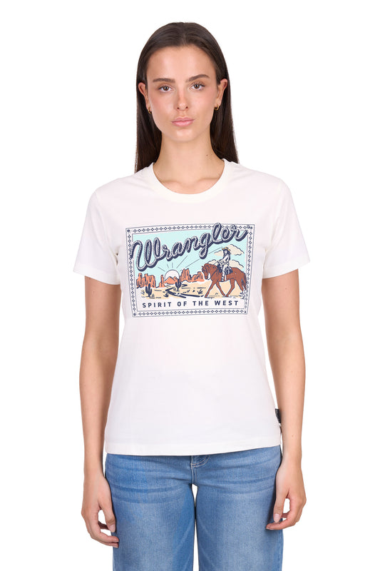Wrangler Ladies Vanessa S/S Tee - X6W2598540