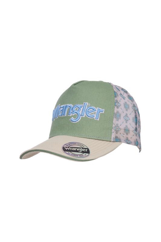 Wrangler Nat High Profile Ponytail Trucker Cap - X6W2935CAP