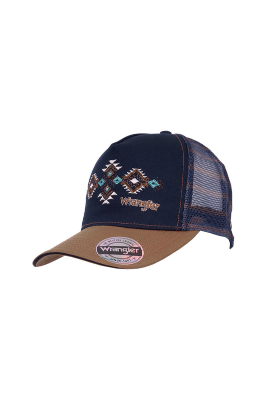 Wrangler Francis High Profile Ponytail Trucker Cap - X6W2936CAP